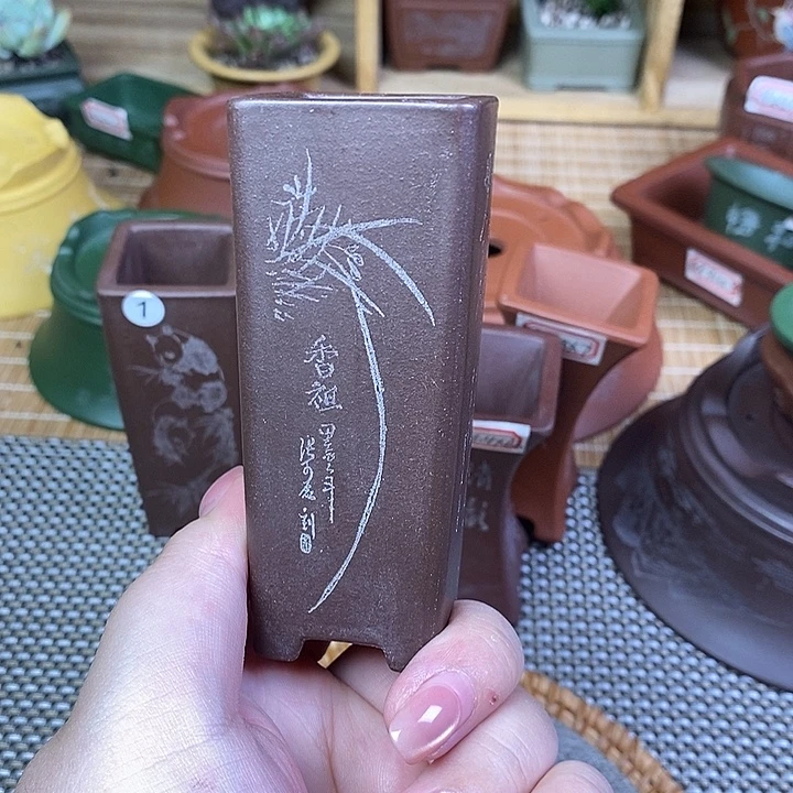宜兴紫砂精品花盆