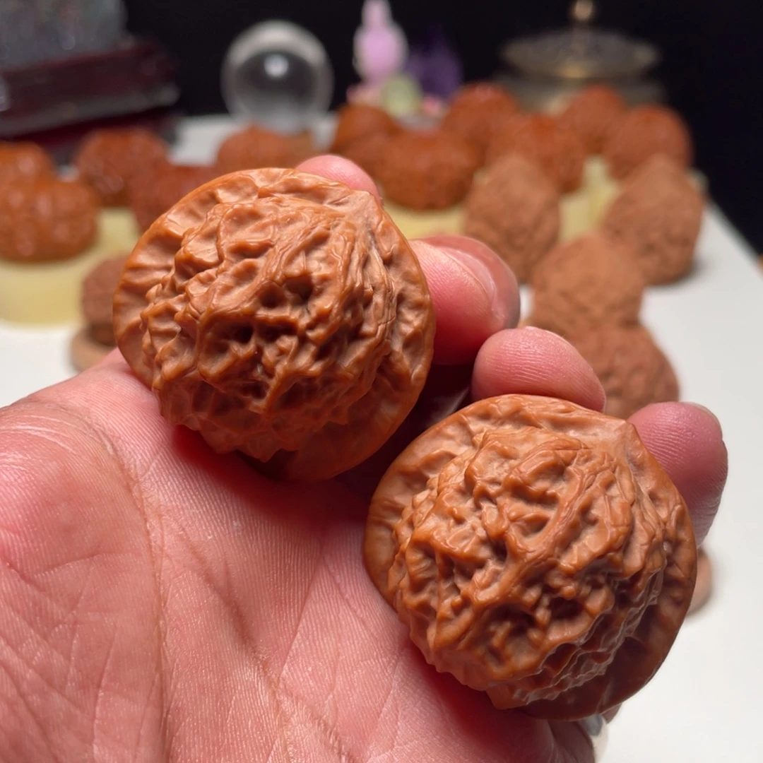 吊坠文玩核桃瓷娃娃