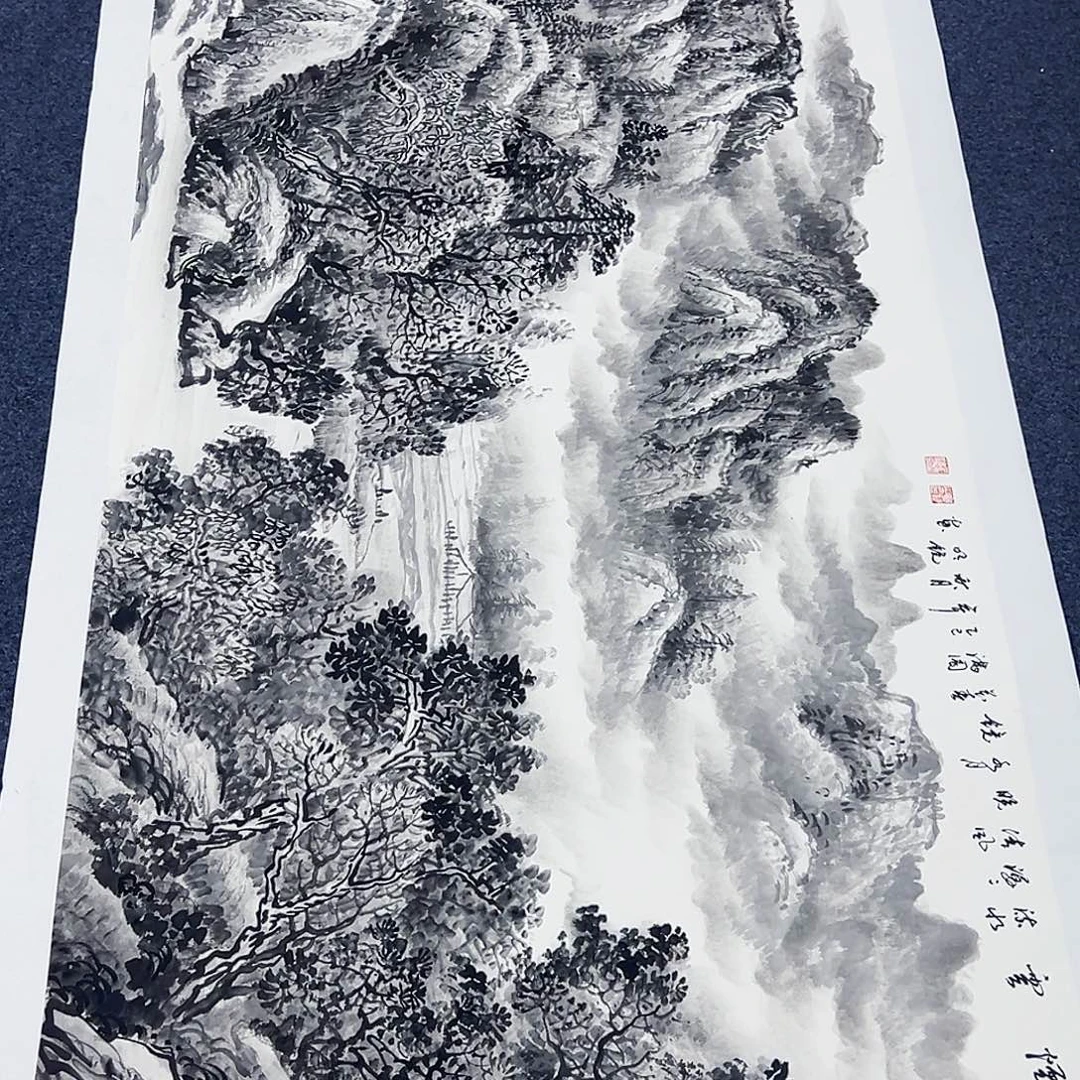 国画事事顺心顺利万事