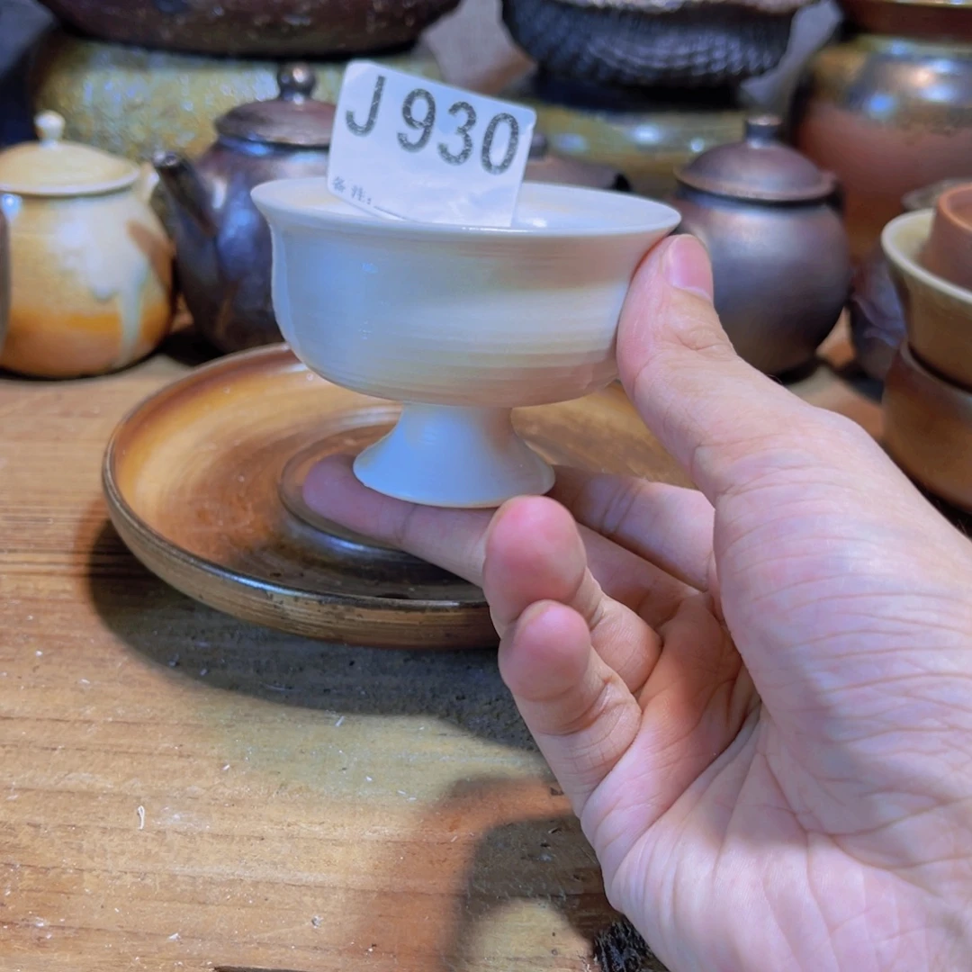 m***u纯手工制作工艺（柴烧）裸烧纯手工制作柴烧930