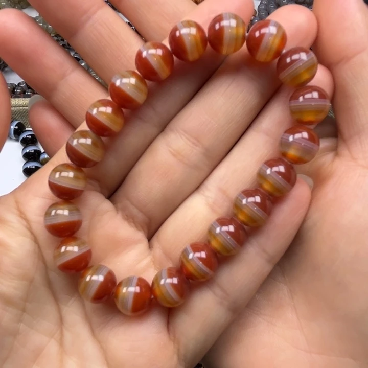 玛瑙/玉髓未镶嵌手链