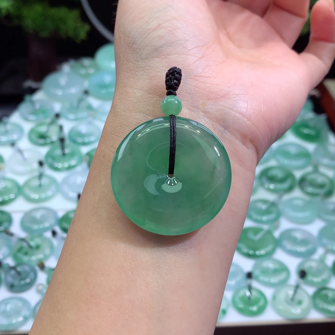 颈饰未镶嵌翡翠11尺寸34.6*6.2