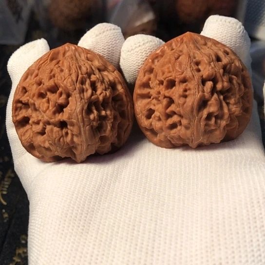 把件文玩核桃水龙纹42mm