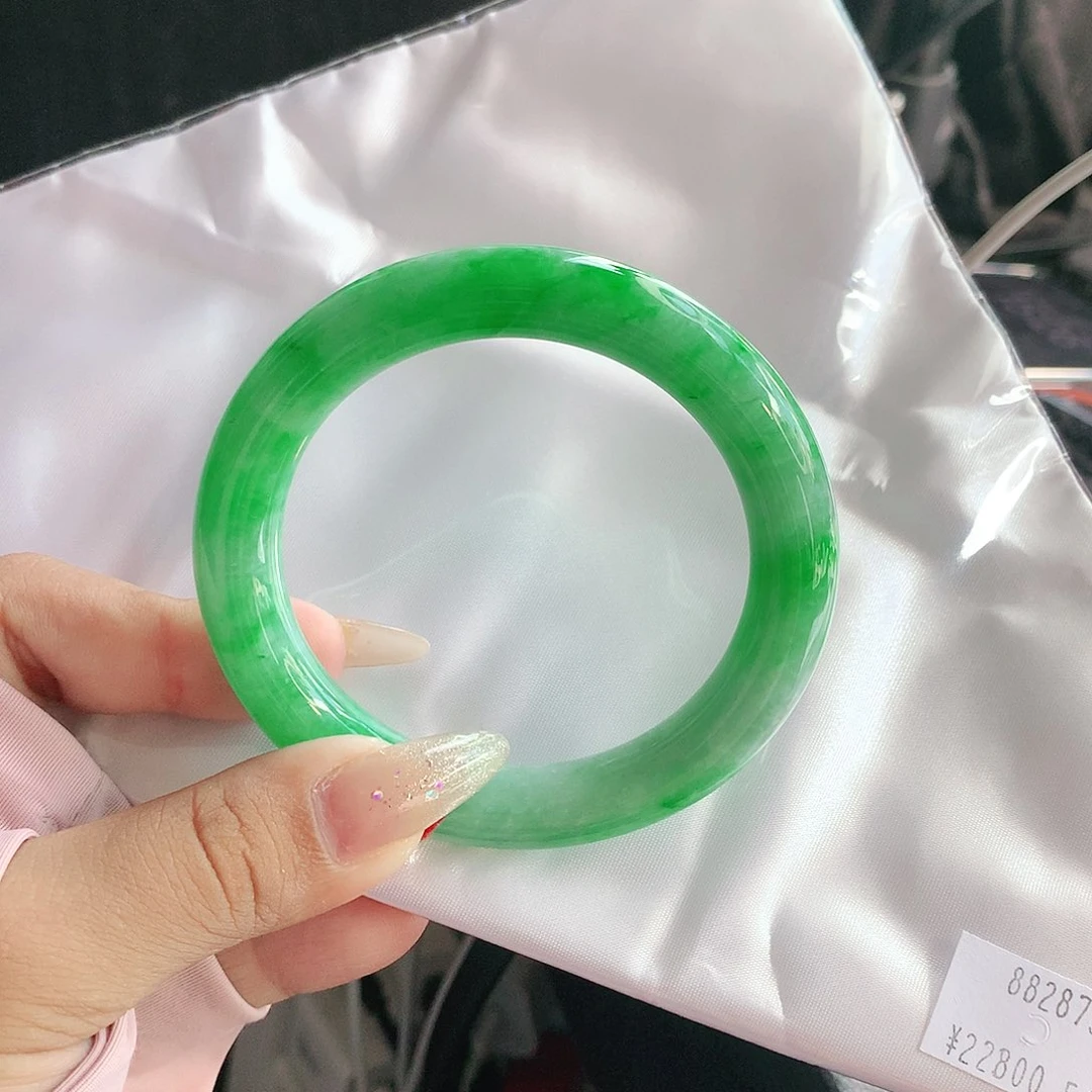 未镶嵌手镯翡翠56圈2873