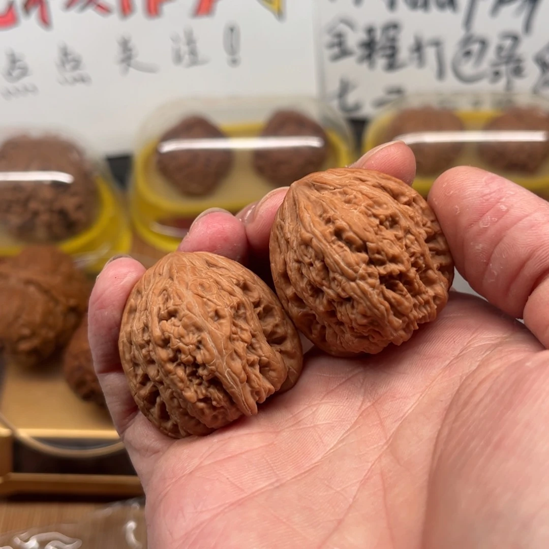 核桃三角小密纹35手捻04