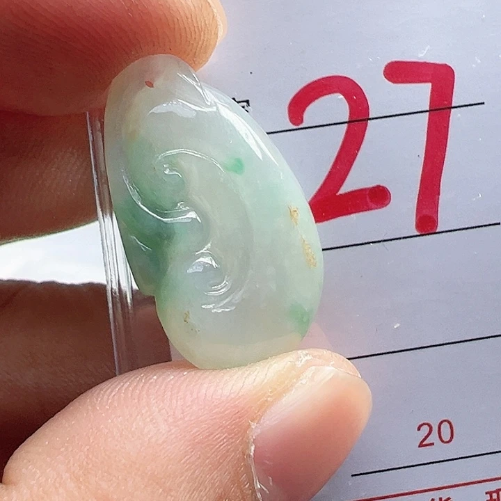 颈饰未镶嵌翡翠缅甸翡翠吊坠