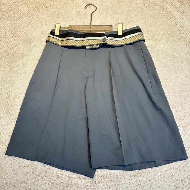 99新 DIOR/迪奥 99新Dior蓝灰色运动短裤男款