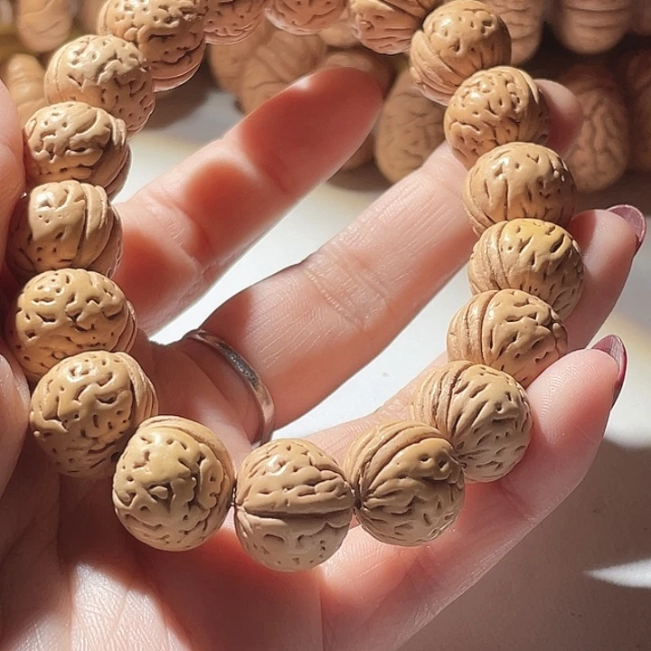 桃核吊坠桃核手串肌肉120