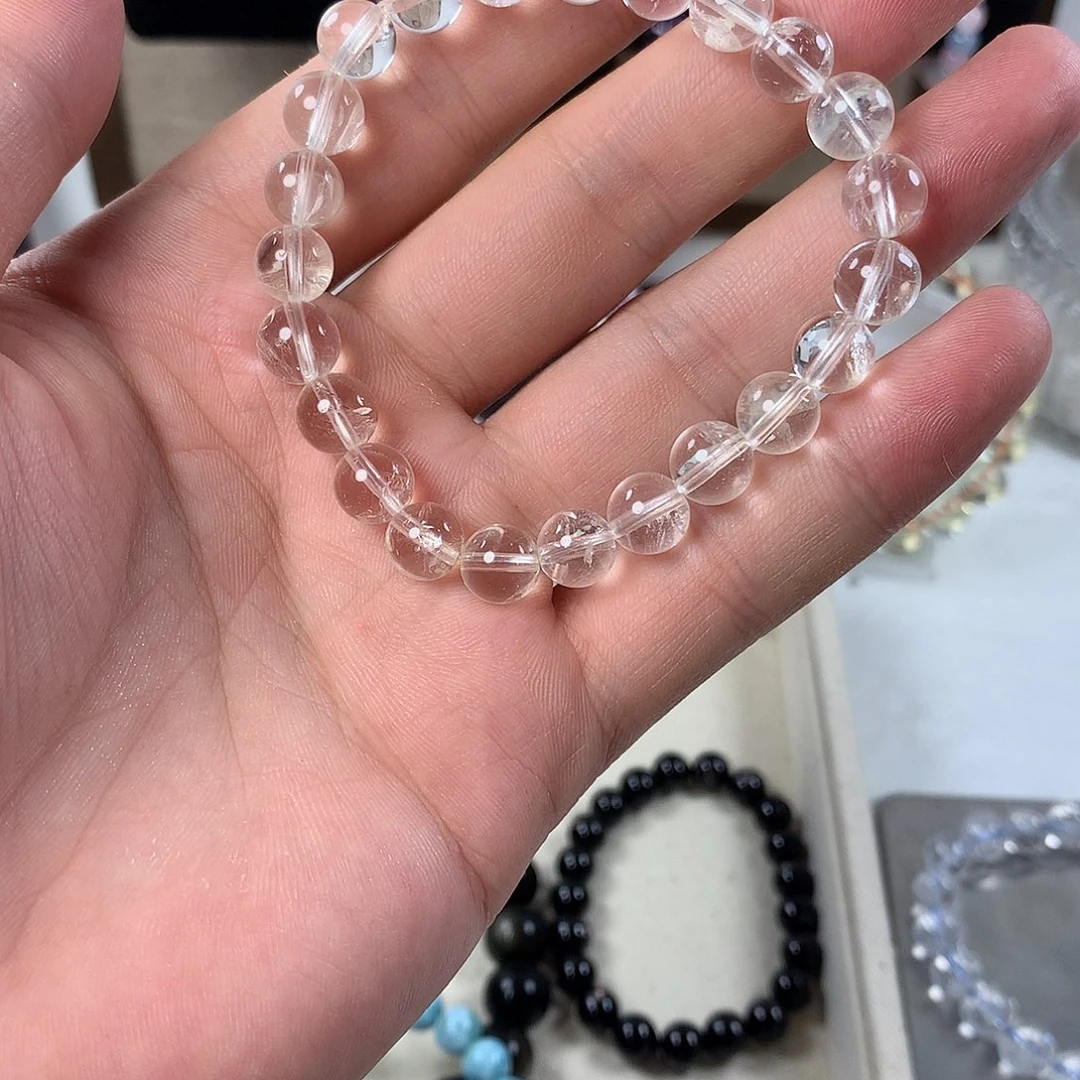 水晶手链未镶嵌白阿赛