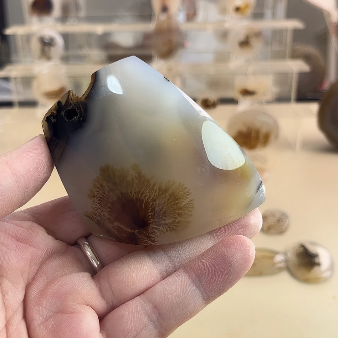 玛瑙/玉髓吊坠(不含链)未镶嵌