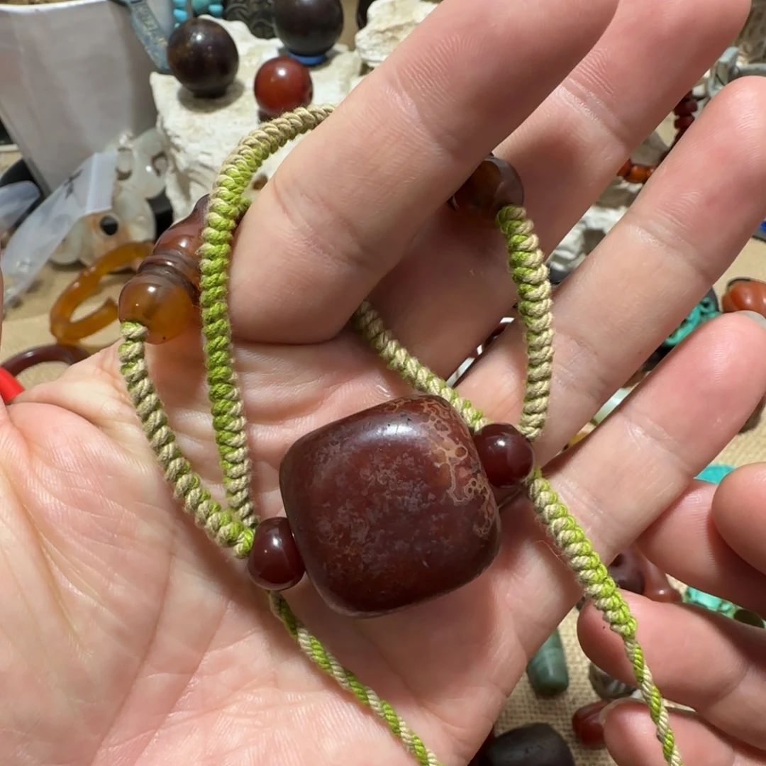 玛瑙/玉髓未镶嵌颈饰