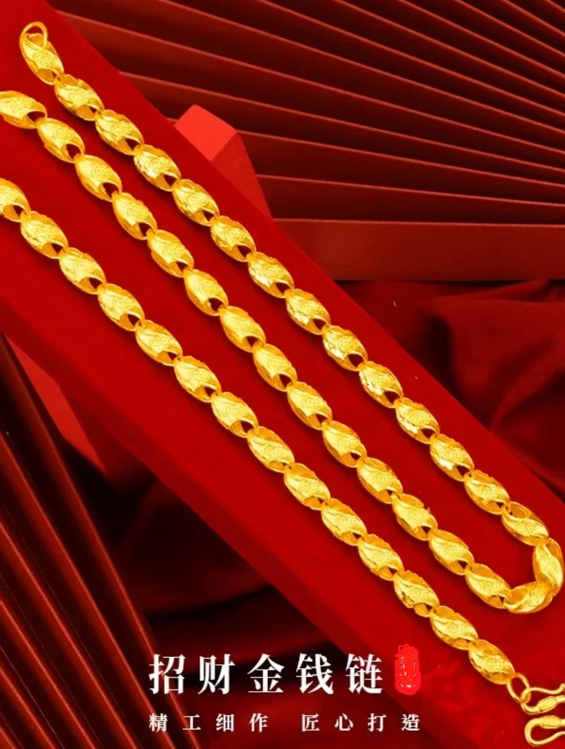 合金项链 【麦穗项链】男士  男款  时尚  情侣  霸气   素款