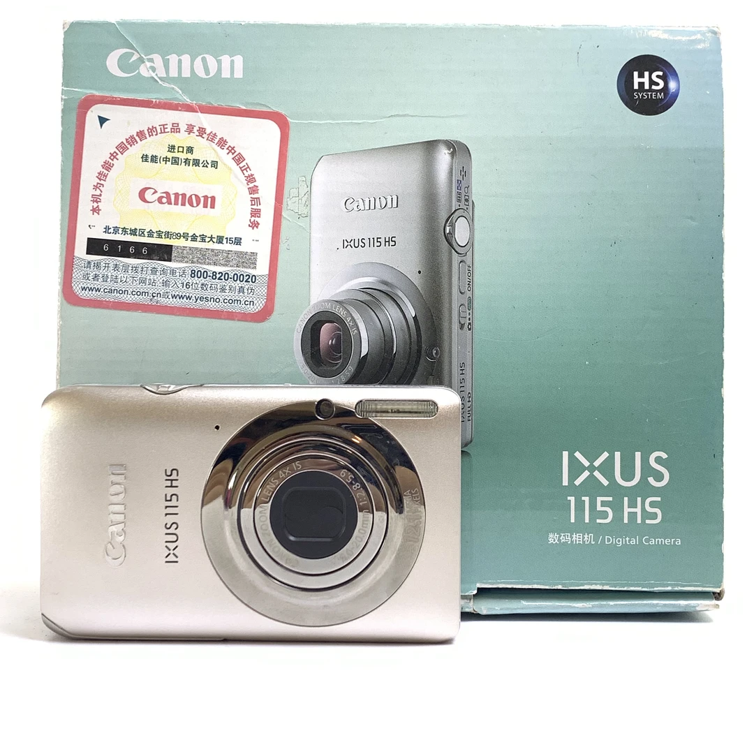 95新 Canon/佳能 ixus115清冷感带实况冷白出片1200w像素经典爆款