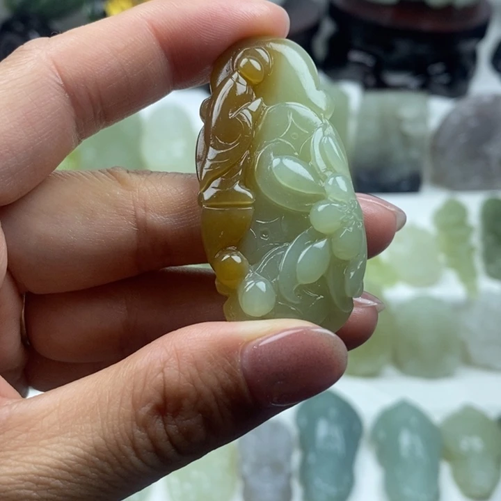 和田玉（糖玉）未镶嵌颈饰22