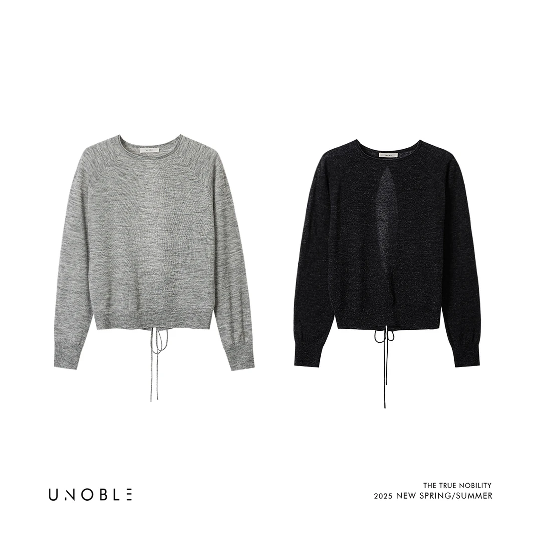UNOBLE 2025 S/S【毛织套头衫】春夏新品9115121F000568