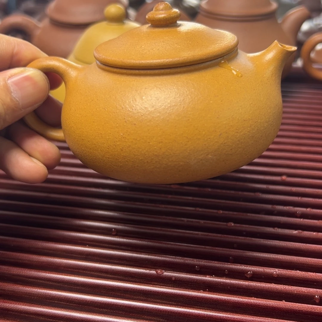 茶壶紫砂宜兴原矿紫砂200毫升容量