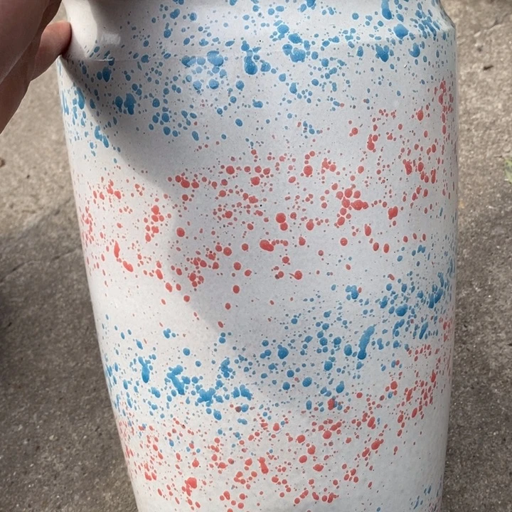 紫砂花盆高约43口约21