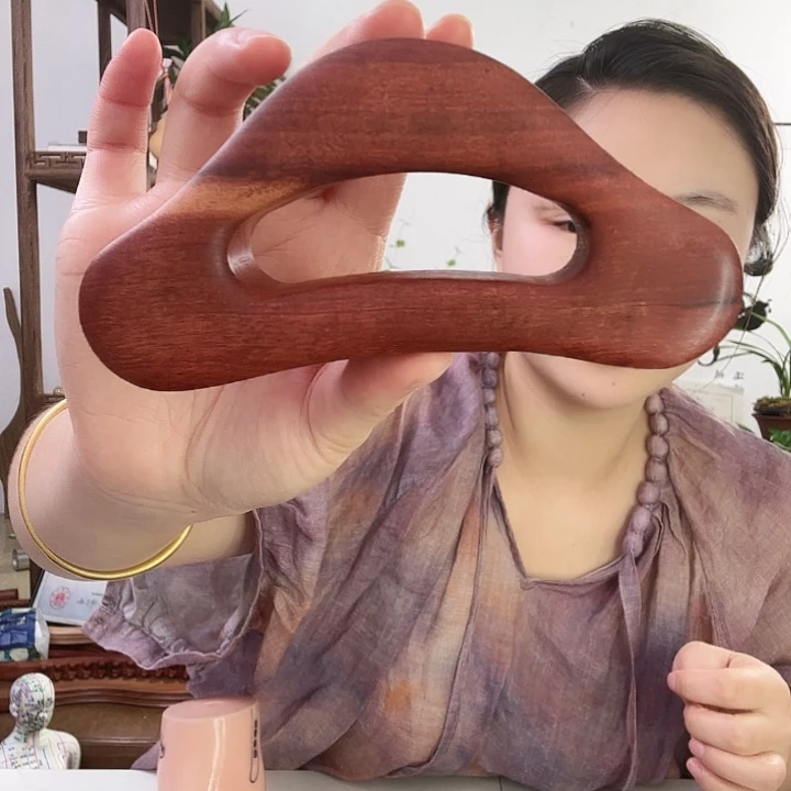 红檀木三角推板微瑕