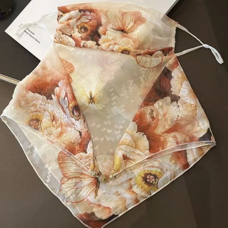 M210（蝶舞翩翩）面纱(磁吸扣）