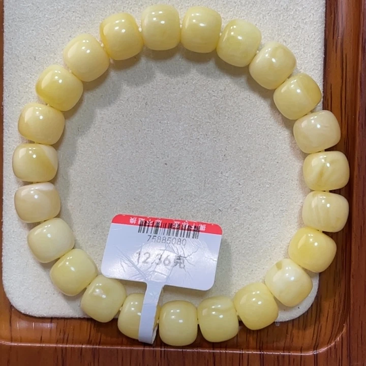 蜜蜡手链未镶嵌蜜蜡