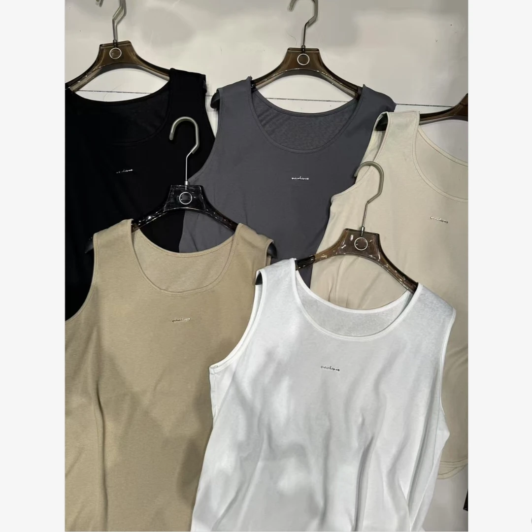 【心动感觉】清凉透气~防走光外穿背心运动休闲百搭打底无袖上衣