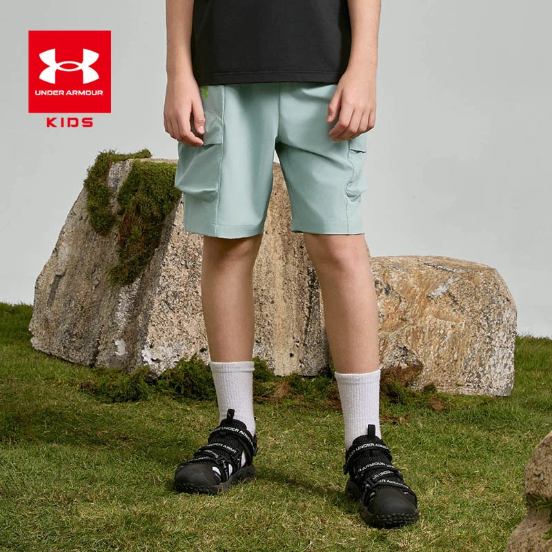 25年夏季新款户外休闲露营运动百搭舒适梭织短裤252323351