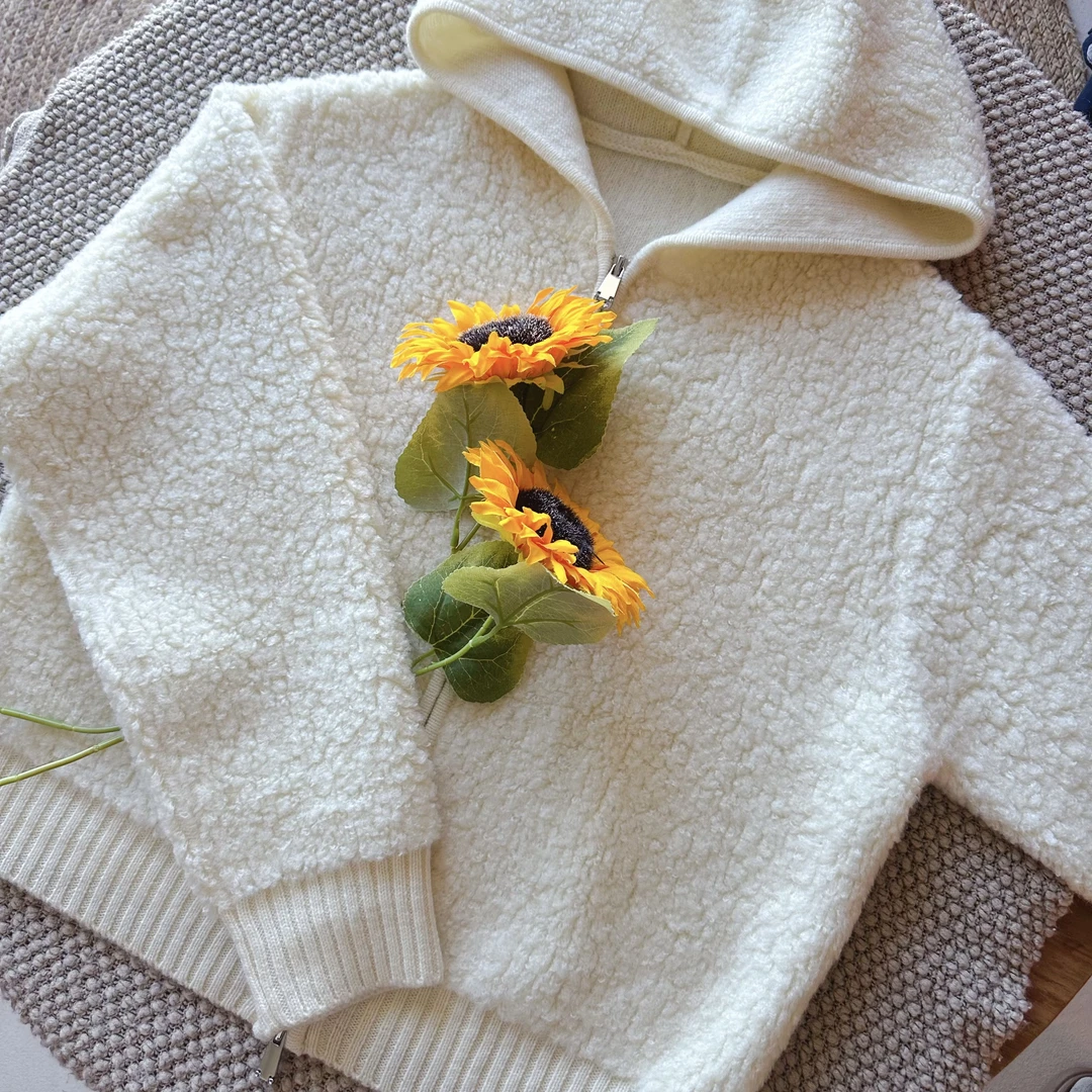 秋冬文艺抗风保暖连帽外套上衣