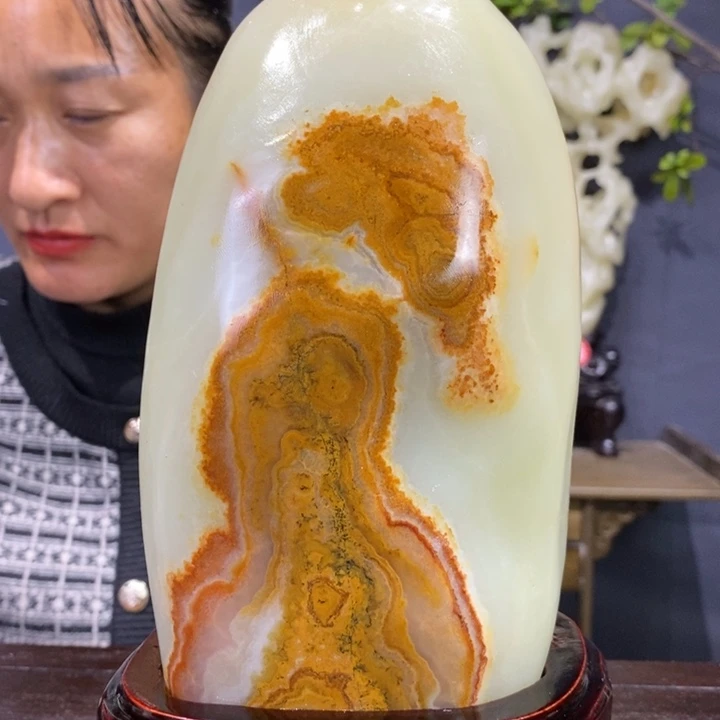 石材精品古青石摆件