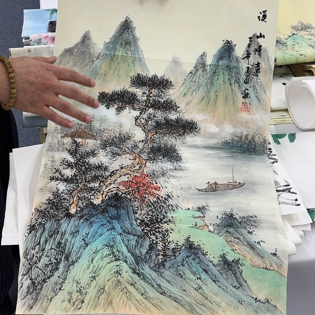 国画纯手绘作品欣赏