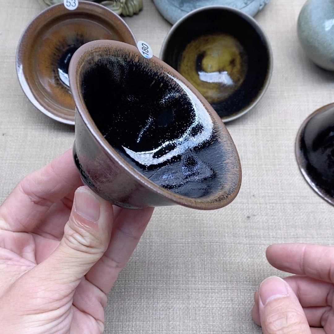 茶盏建盏主人杯漂亮180