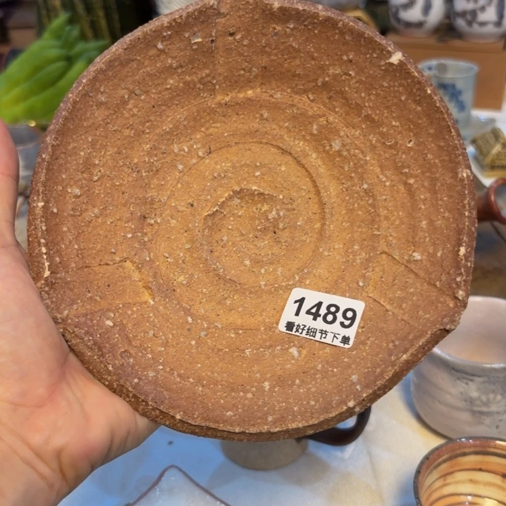 陶泥一个盘子好看的