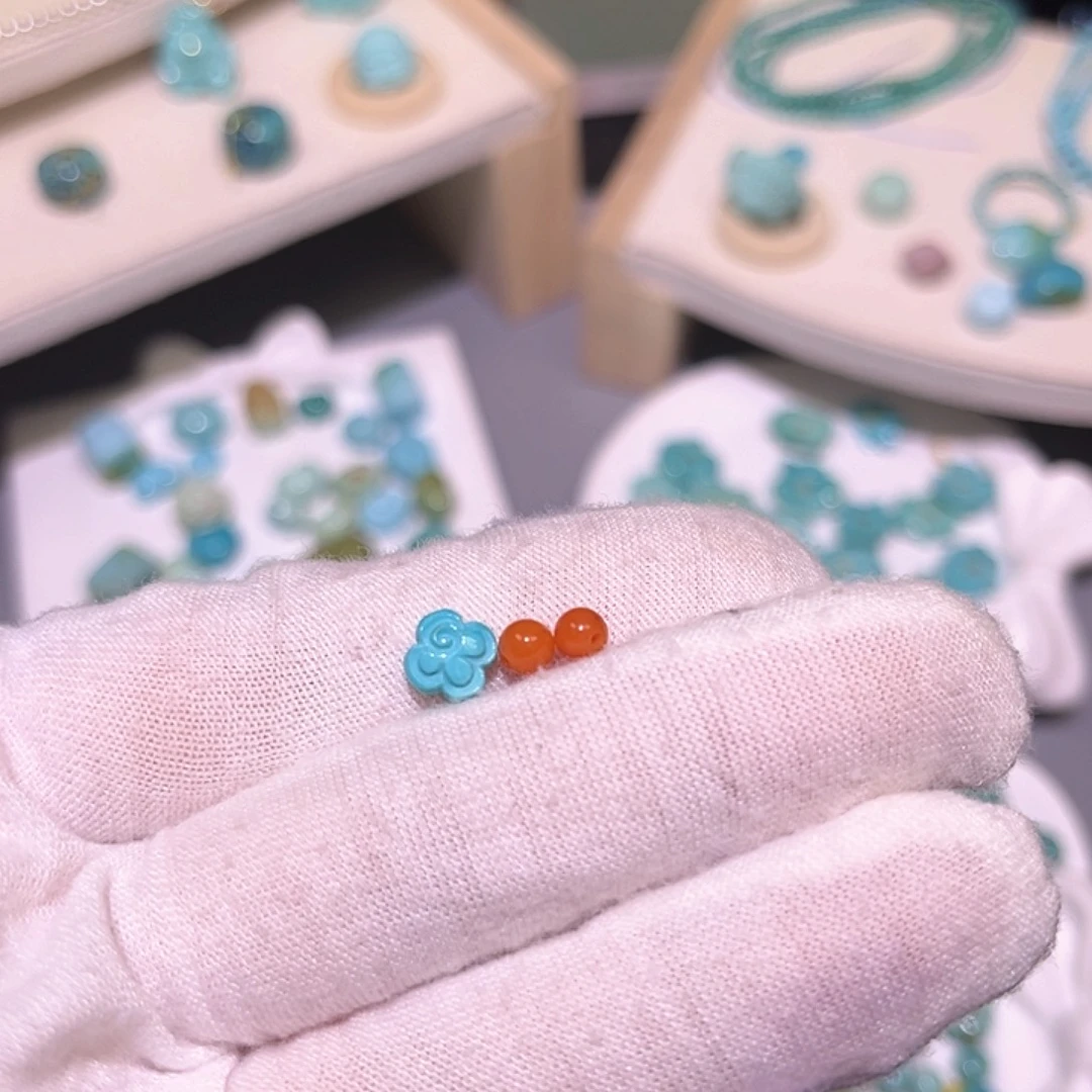 南红玛瑙未镶嵌珠宝半成品