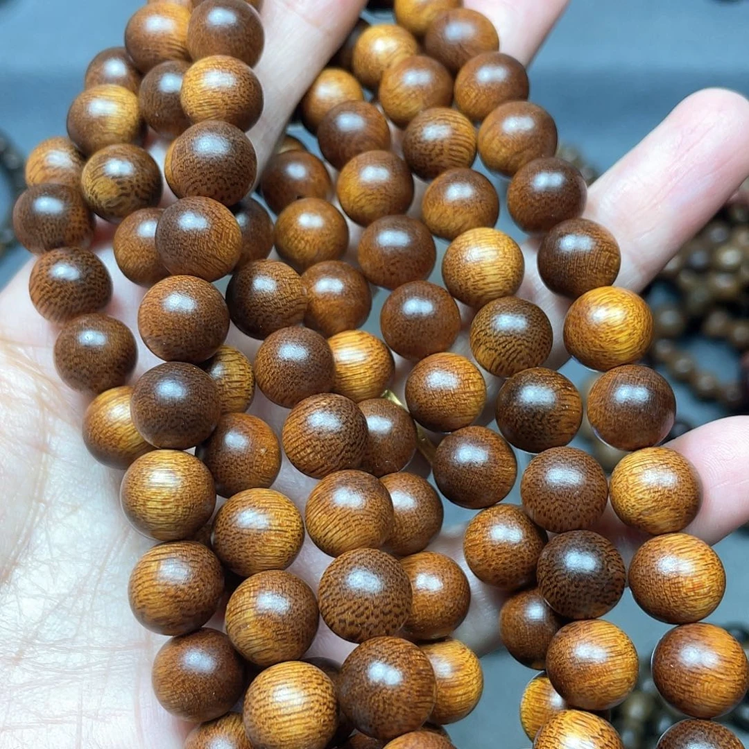 沉香手串富森红土瘤疤1.0