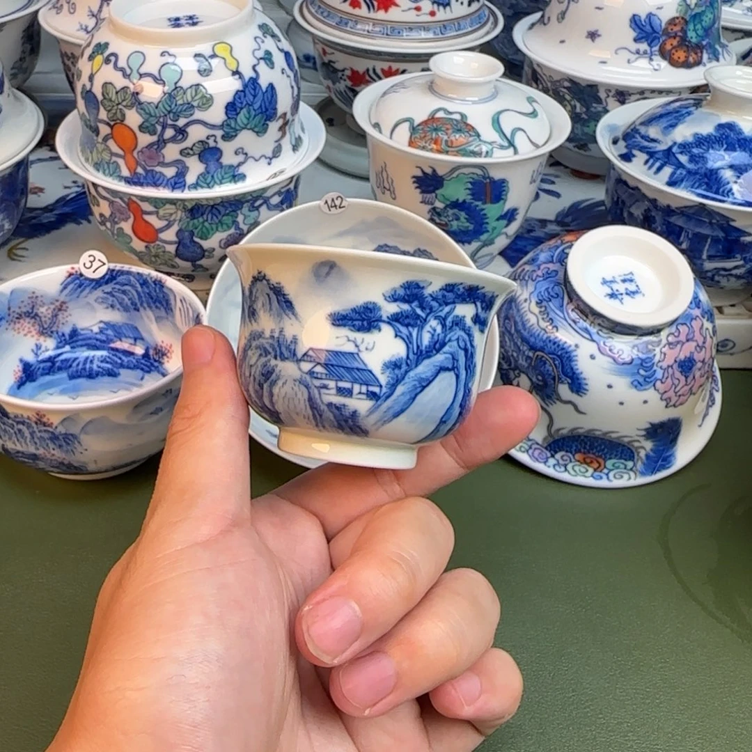 彦祖纯手工手绘茶具59