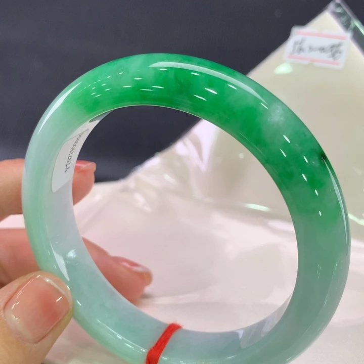 未镶嵌手镯翡翠正圈56-57