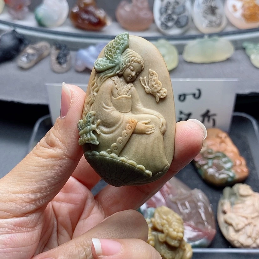 【闪购商品】未镶嵌吊坠定制石英质玉