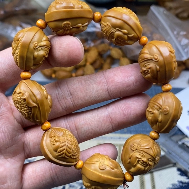 橄榄核手串/手链橄榄核雕工艺手串