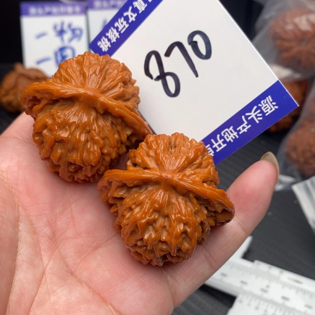 文玩核桃把件四座楼42
