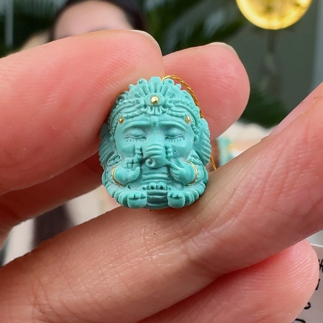 绿松石珠宝奇石未镶嵌