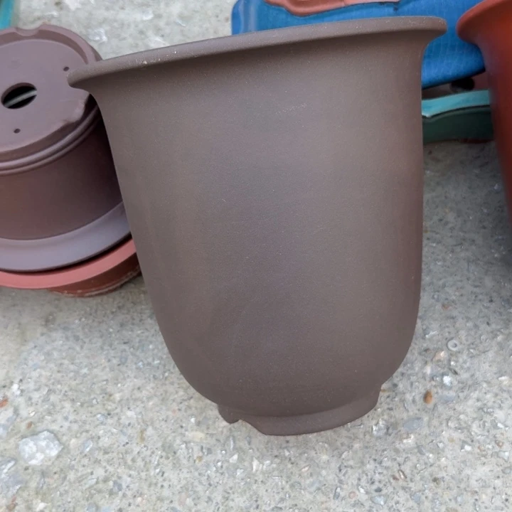 紫砂花盆26/26/22