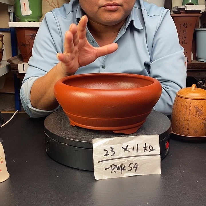 花盆紫砂货号一只WK54