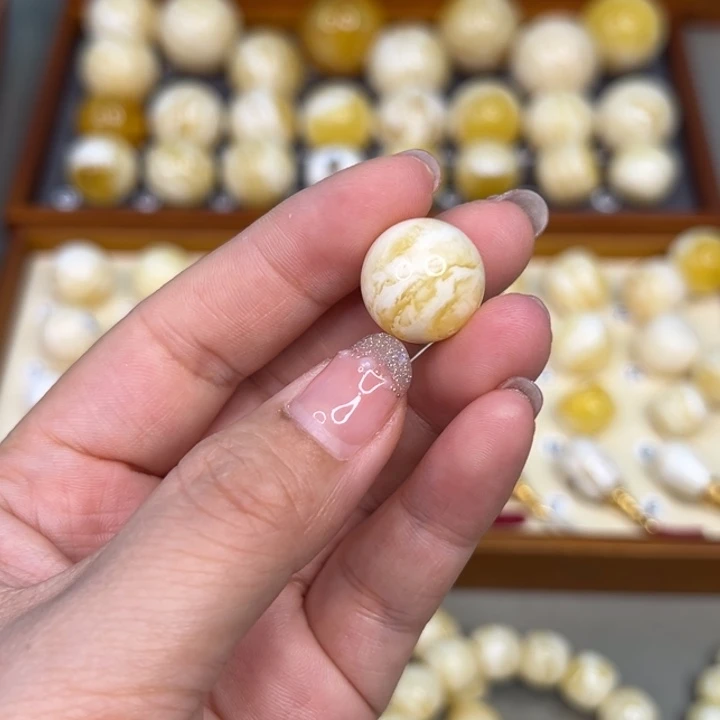 未镶嵌琥珀裸石15.3虎皮