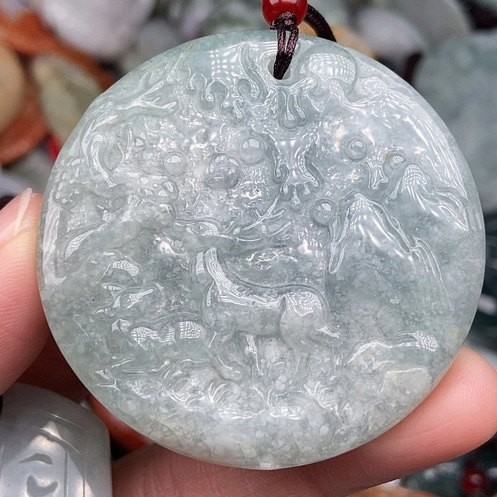 颈饰未镶嵌翡翠翡翠