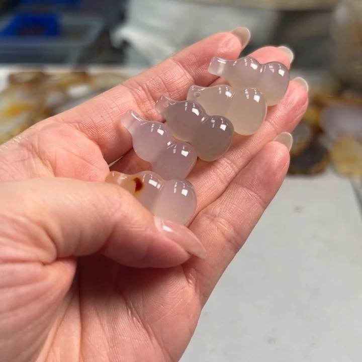 玛瑙/玉髓吊坠(不含链)未镶嵌