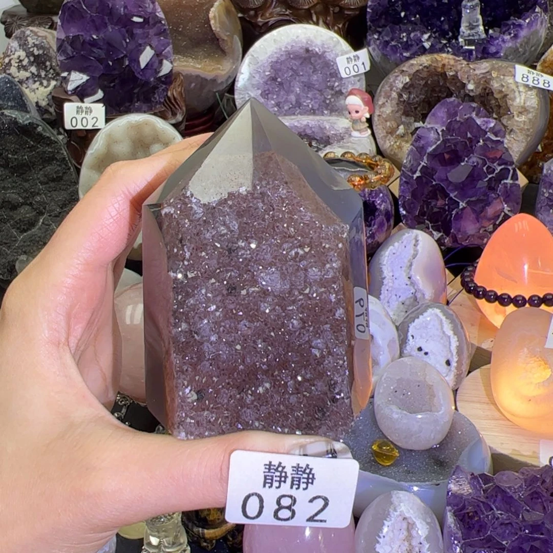 未镶嵌大型摆件（非配饰）紫晶082