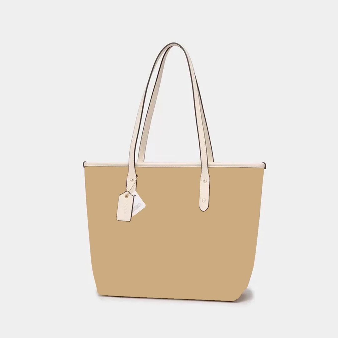 【李老板专属】city33托特百搭气质手提腋下包S29卡其色