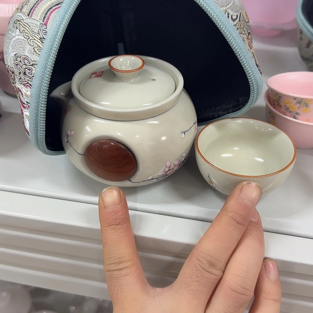 杯子陶汝窑壶一个➕包