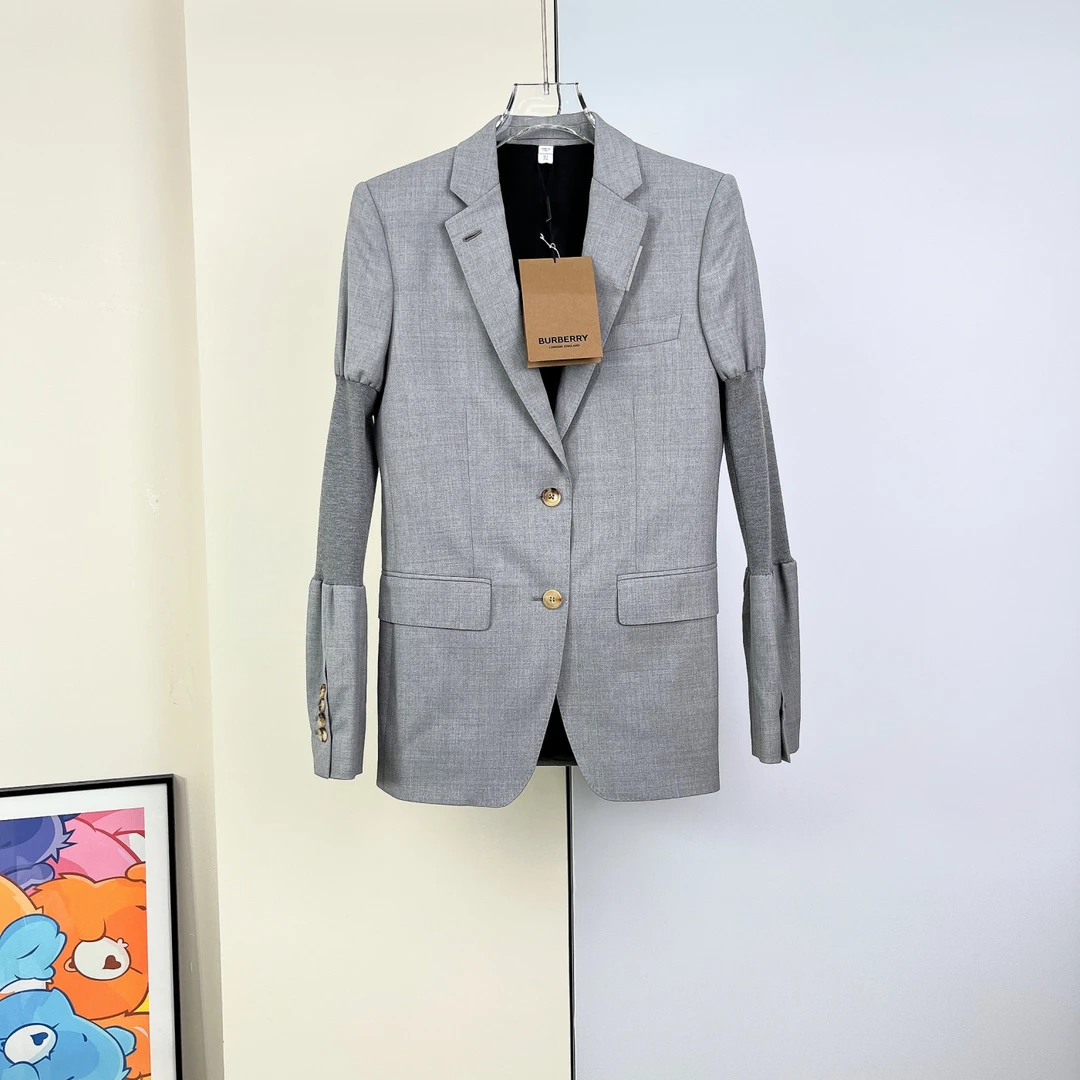 全新未使用 BURBERRY/博柏利 西装外套/UK4码/Xspa4712