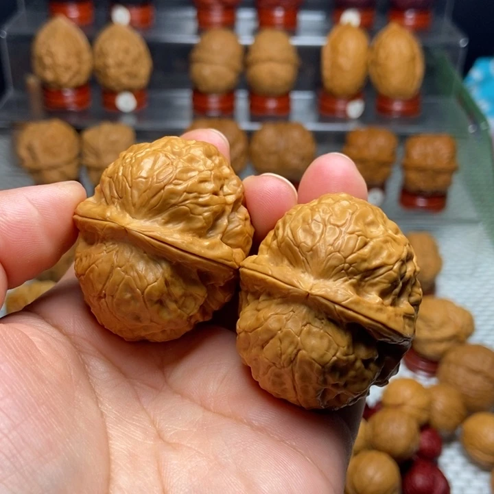 文玩核桃把件玄武大帝54