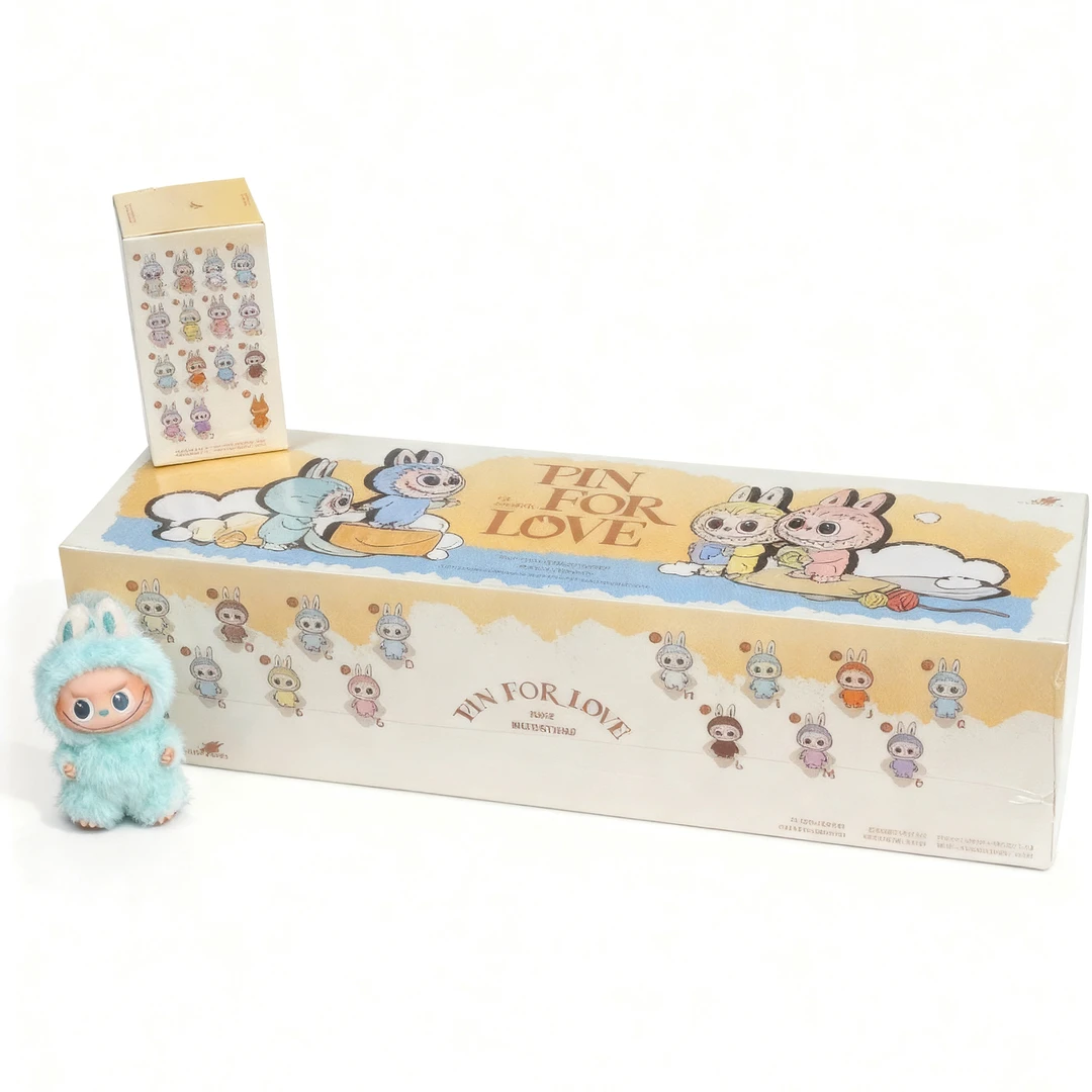 POP MART/泡泡玛特 心底密码系列 搪胶毛绒挂件盲盒（A-M）(N-Z)